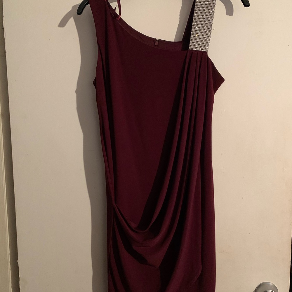 Maroon dress